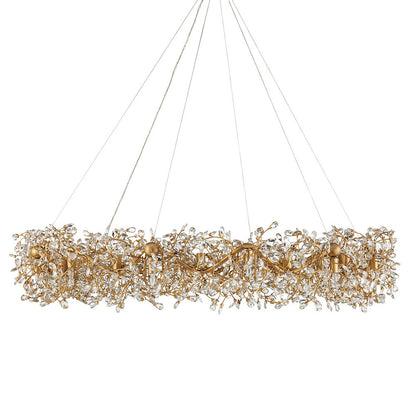 Crystal Bud Chandelier