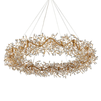 Crystal Bud Chandelier