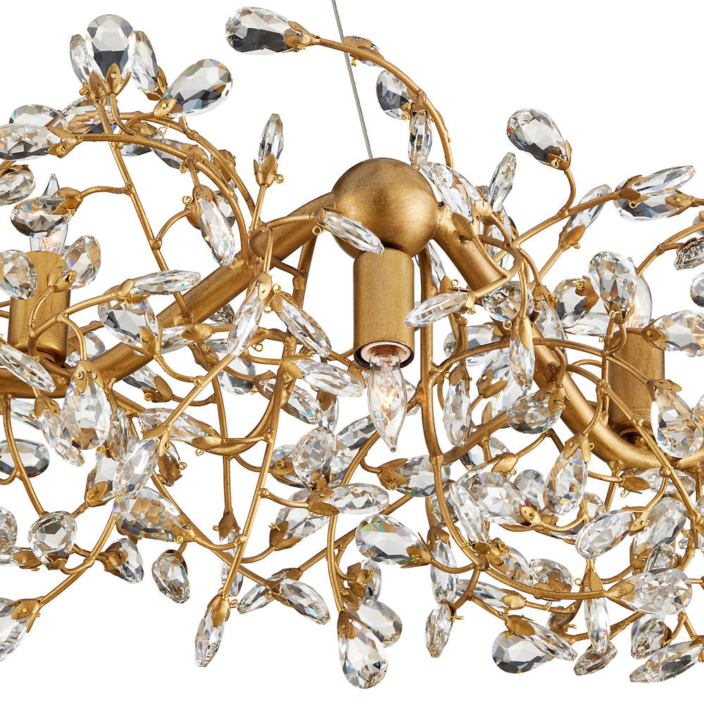 Crystal Bud Chandelier