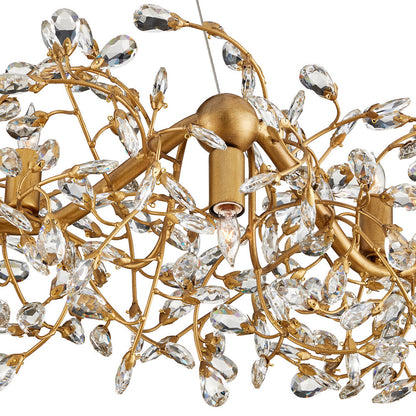 Crystal Bud Chandelier