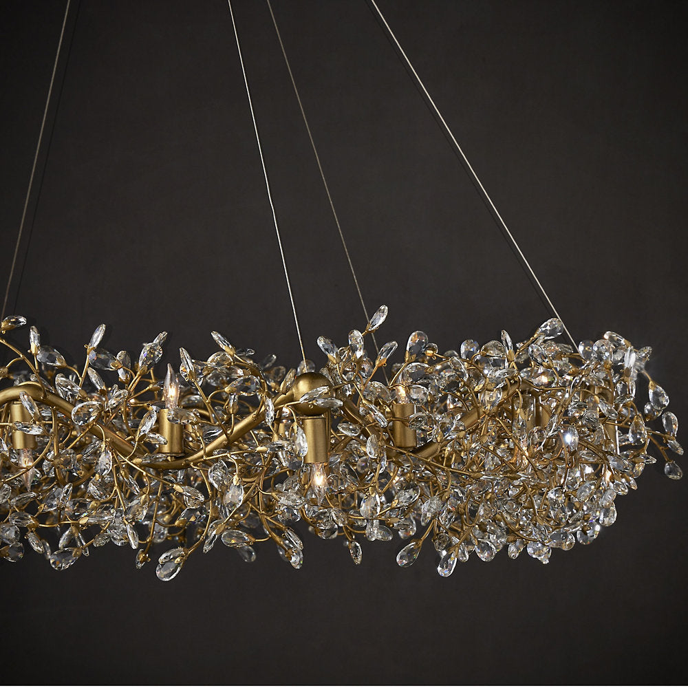 Crystal Bud Chandelier