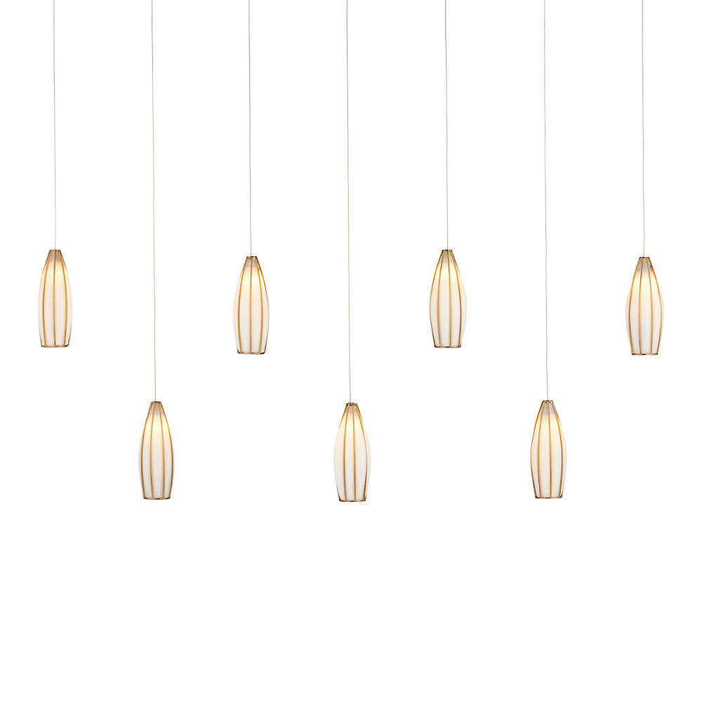 Parish Rectangular Multi Light Pendant