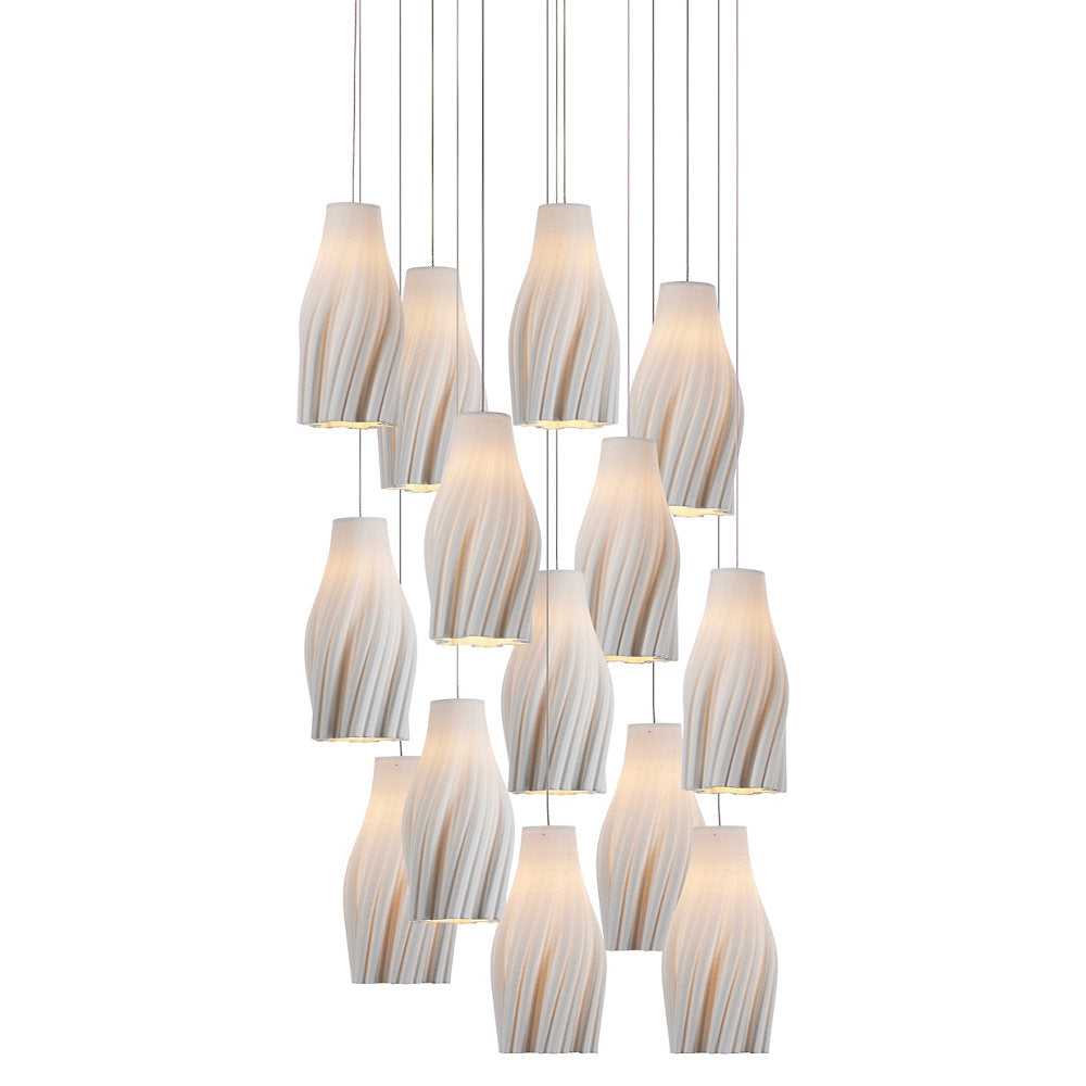 Posh Large Round Multi-Light Pendant