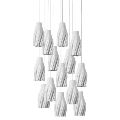 Posh Large Round Multi-Light Pendant