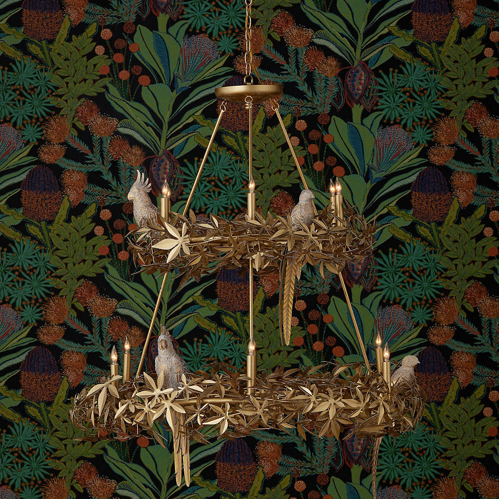 Aviary Two-Tier Chandelier