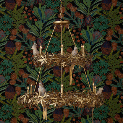 Aviary Two-Tier Chandelier