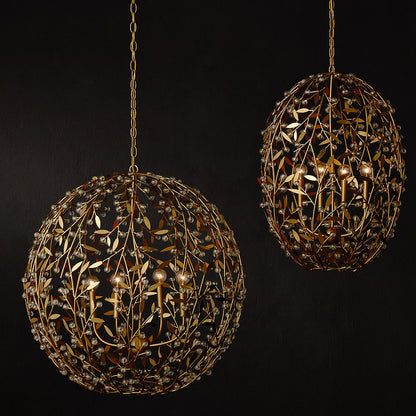 Secret Garden Orb Chandelier