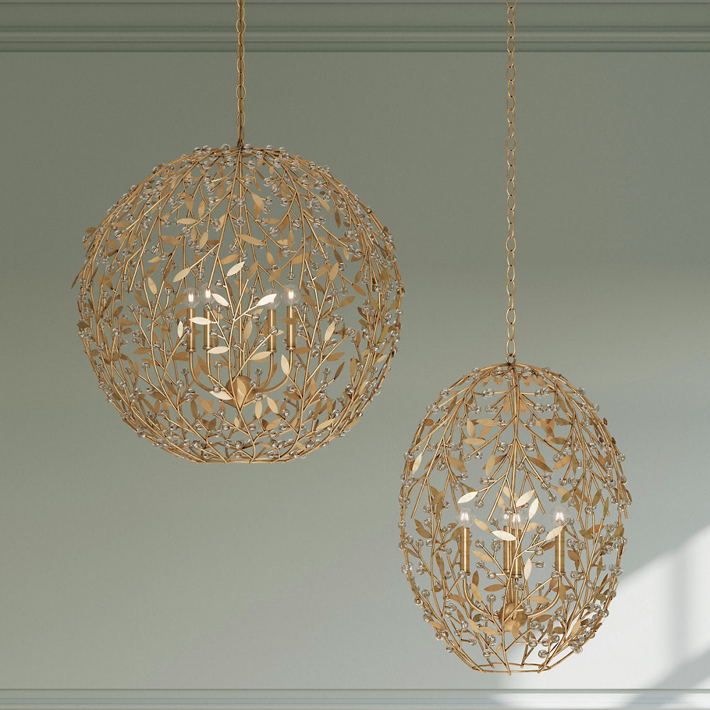 Secret Garden Orb Chandelier