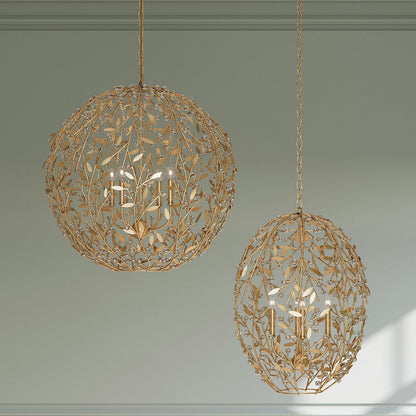 Secret Garden Orb Chandelier