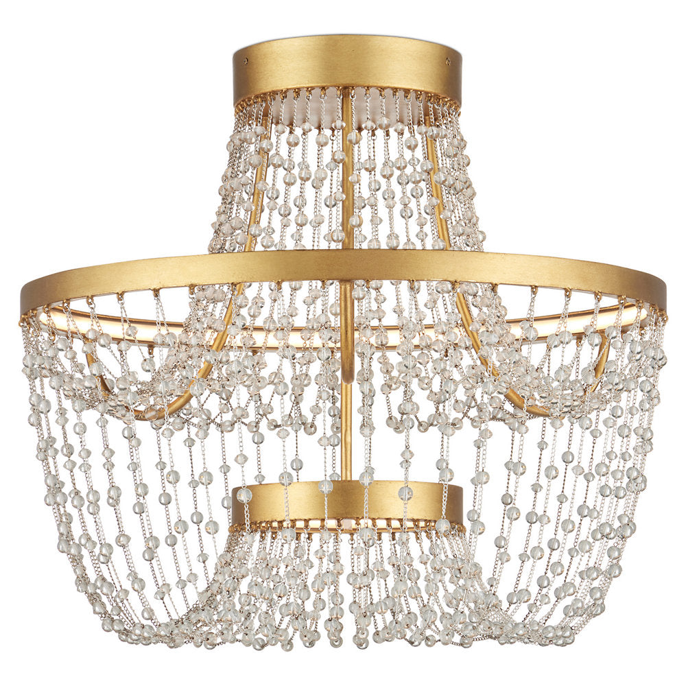Mademoiselle LED Semi-Flushmount
