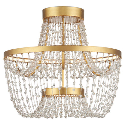 Mademoiselle LED Semi-Flushmount