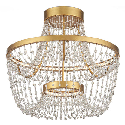 Mademoiselle LED Semi-Flushmount