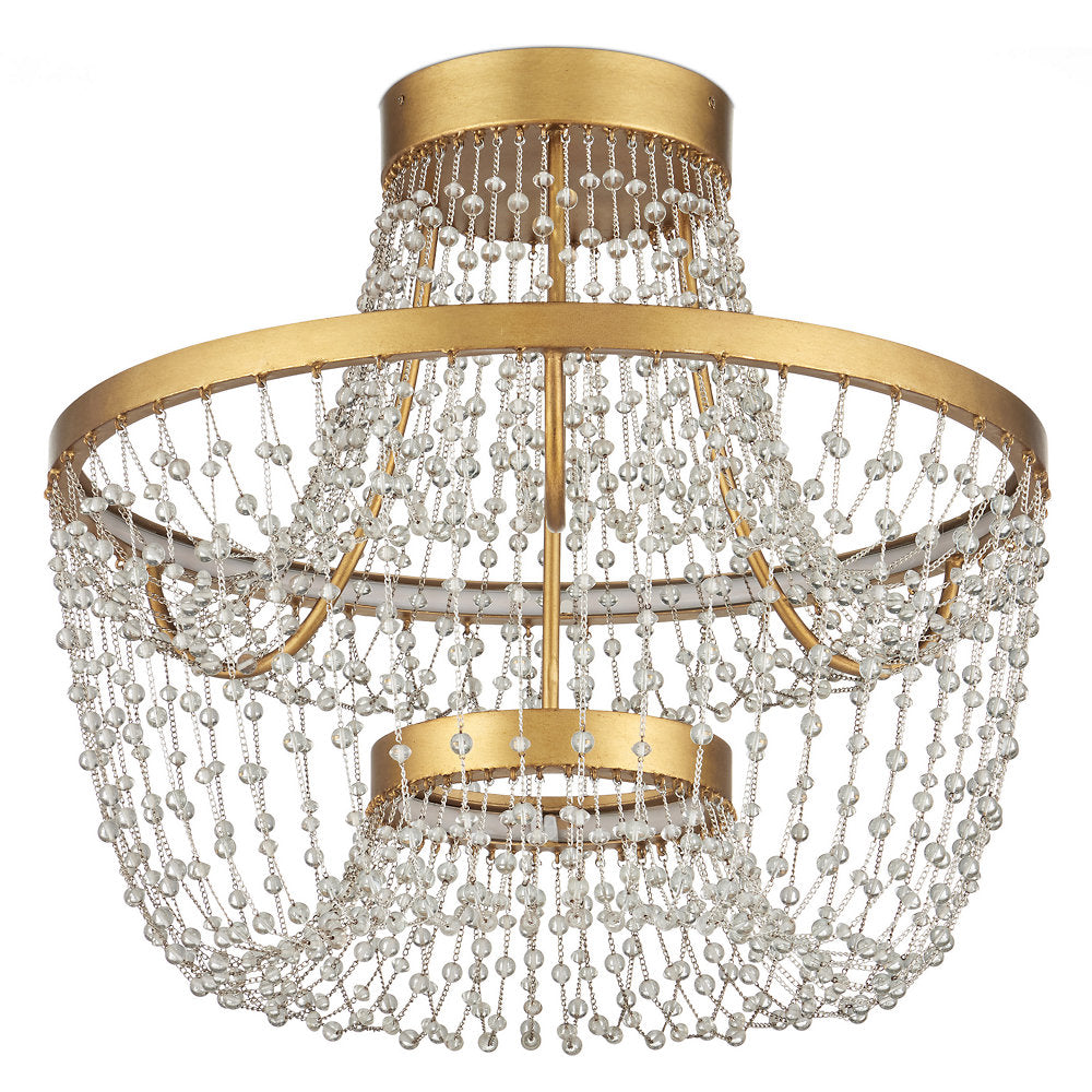 Mademoiselle LED Semi-Flushmount