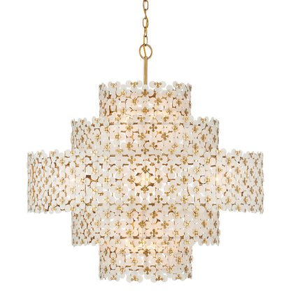 Spring Flower Chandelier