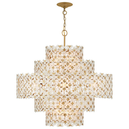Spring Flower Chandelier