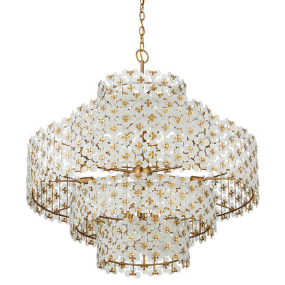 Spring Flower Chandelier