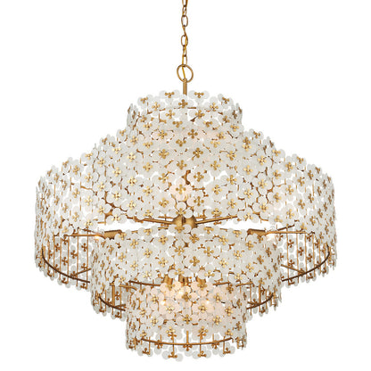 Spring Flower Chandelier