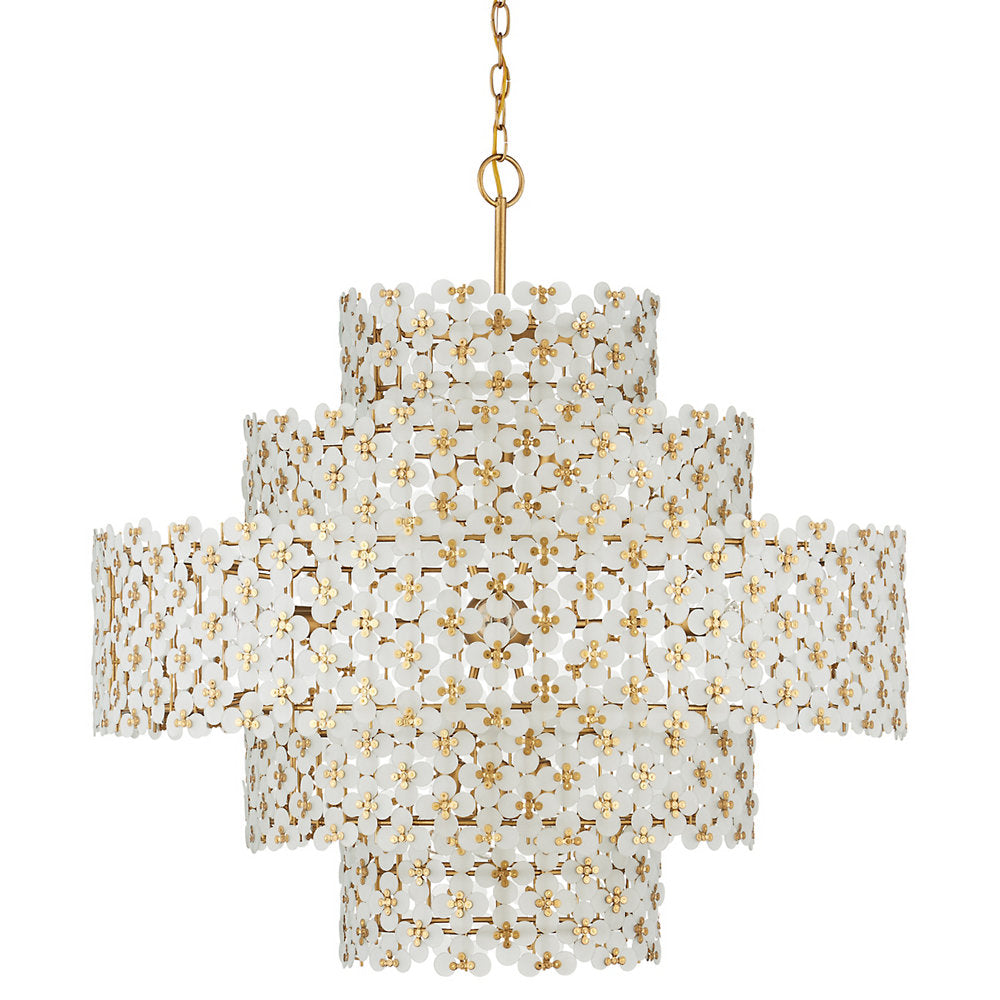 Spring Flower Chandelier