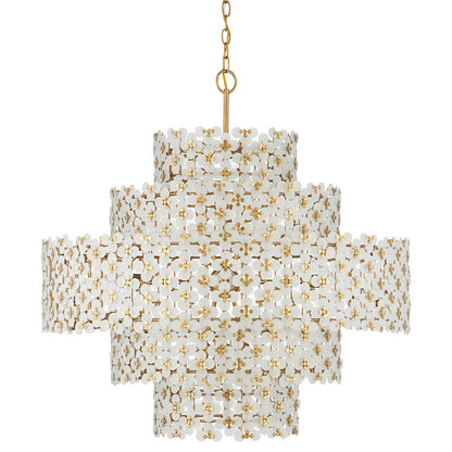 Spring Flower Chandelier