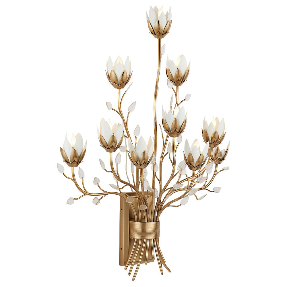 Star Magnolia Wall Sconce