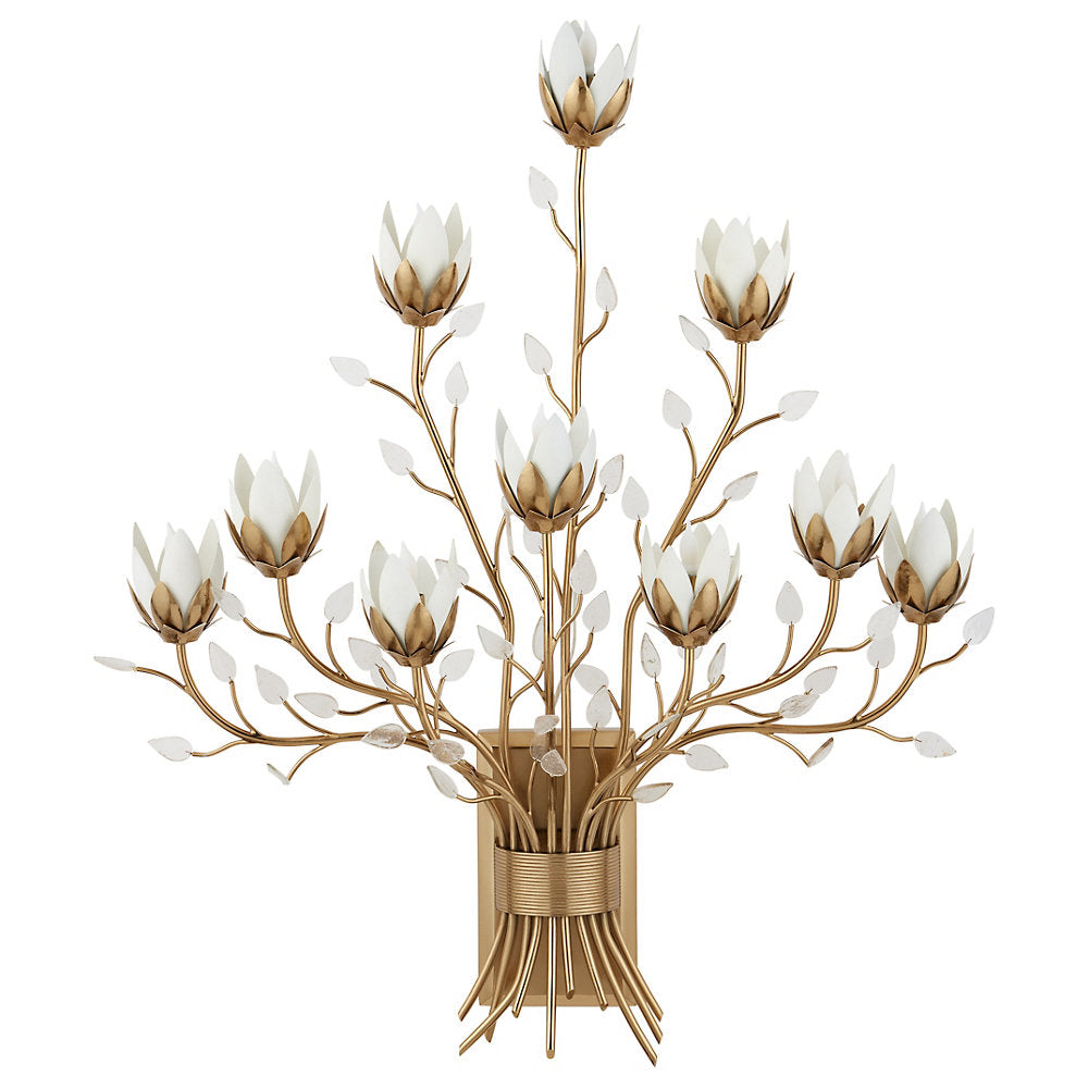 Star Magnolia Wall Sconce