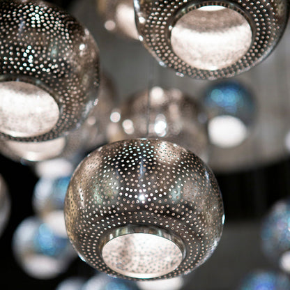 Pepper Round Multi-Drop Pendant