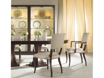 Tribeca Rectangle 80-Inch Double Pedestal Dining Table Tribeca Finish