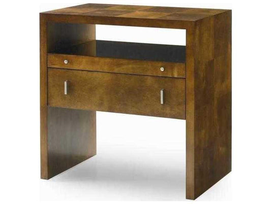 Omni Drawer Commode in Sable Maple with Solid Brass Hardware