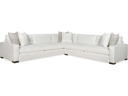 Great Room 2-Piece Modular Fabric Sectional Sofa