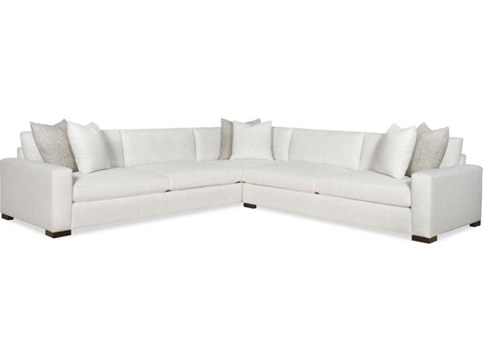 Great Room 2-Piece Modular Fabric Sectional Sofa