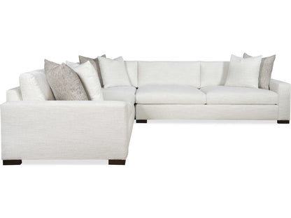 Great Room 2-Piece Modular Fabric Sectional Sofa