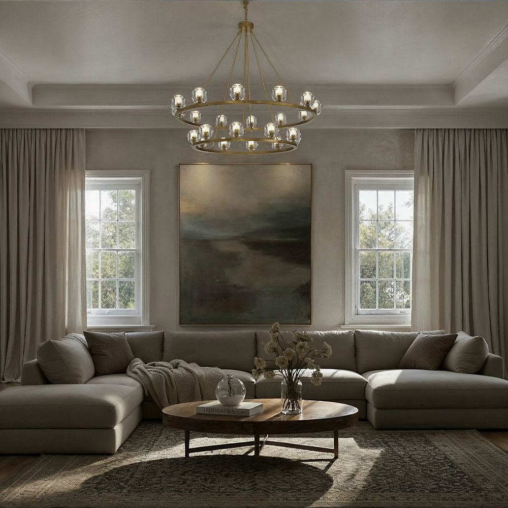 Aragon 2 Tier Chandelier