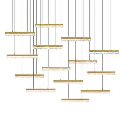Stagger LED Linear Suspension