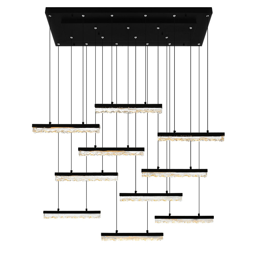 Stagger LED Linear Suspension