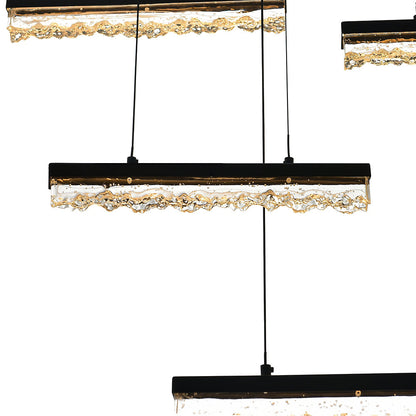 Stagger LED Linear Suspension