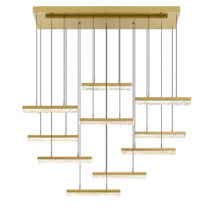 Stagger LED Linear Suspension