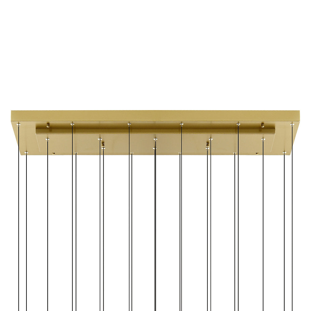 Stagger LED Linear Suspension