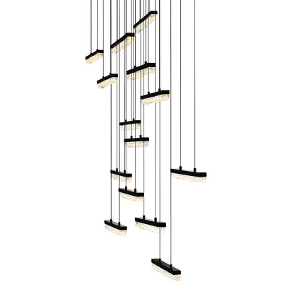 Stagger LED Linear Suspension