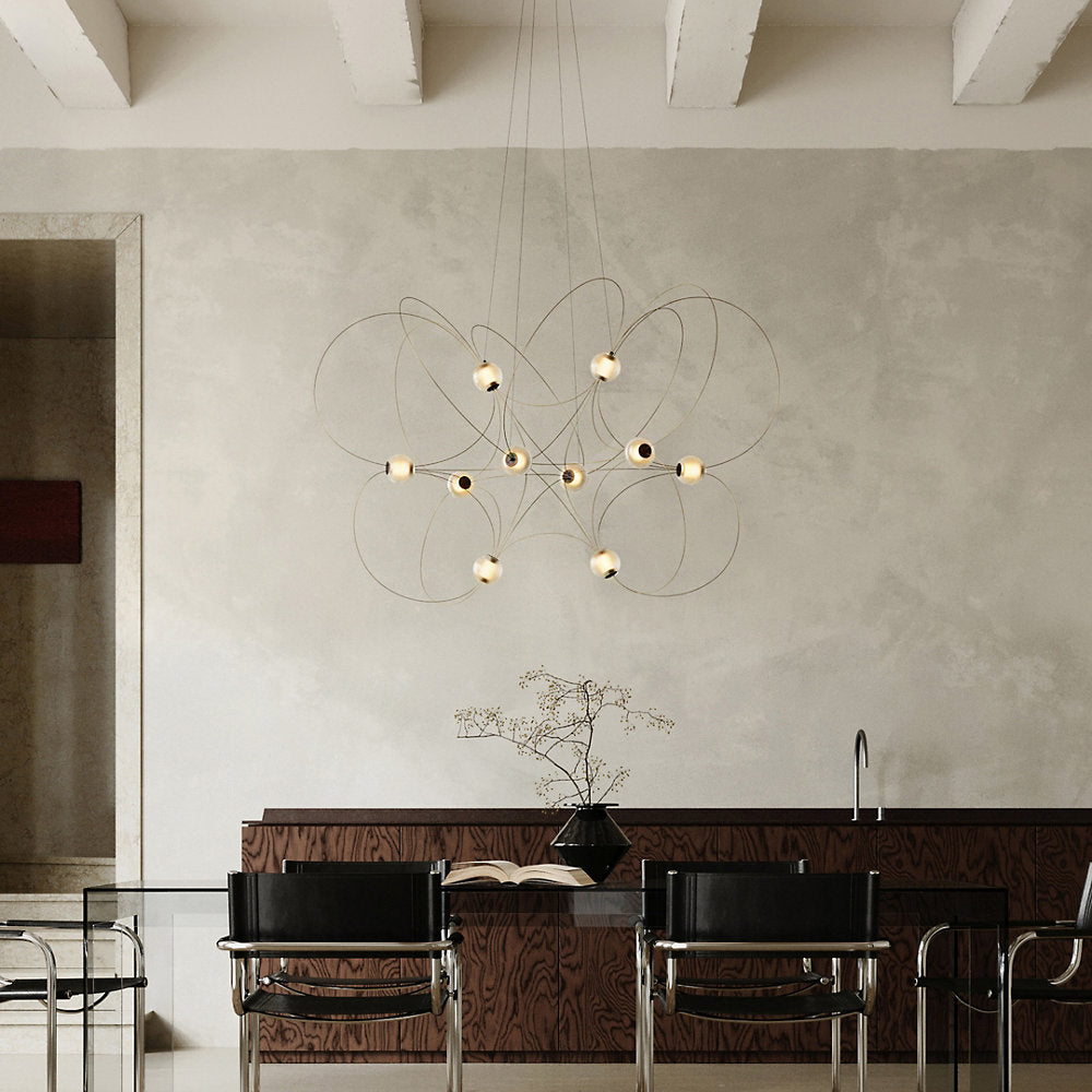 Munari 10 Light LED Chandelier
