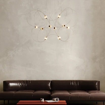 Munari 10 Light LED Chandelier