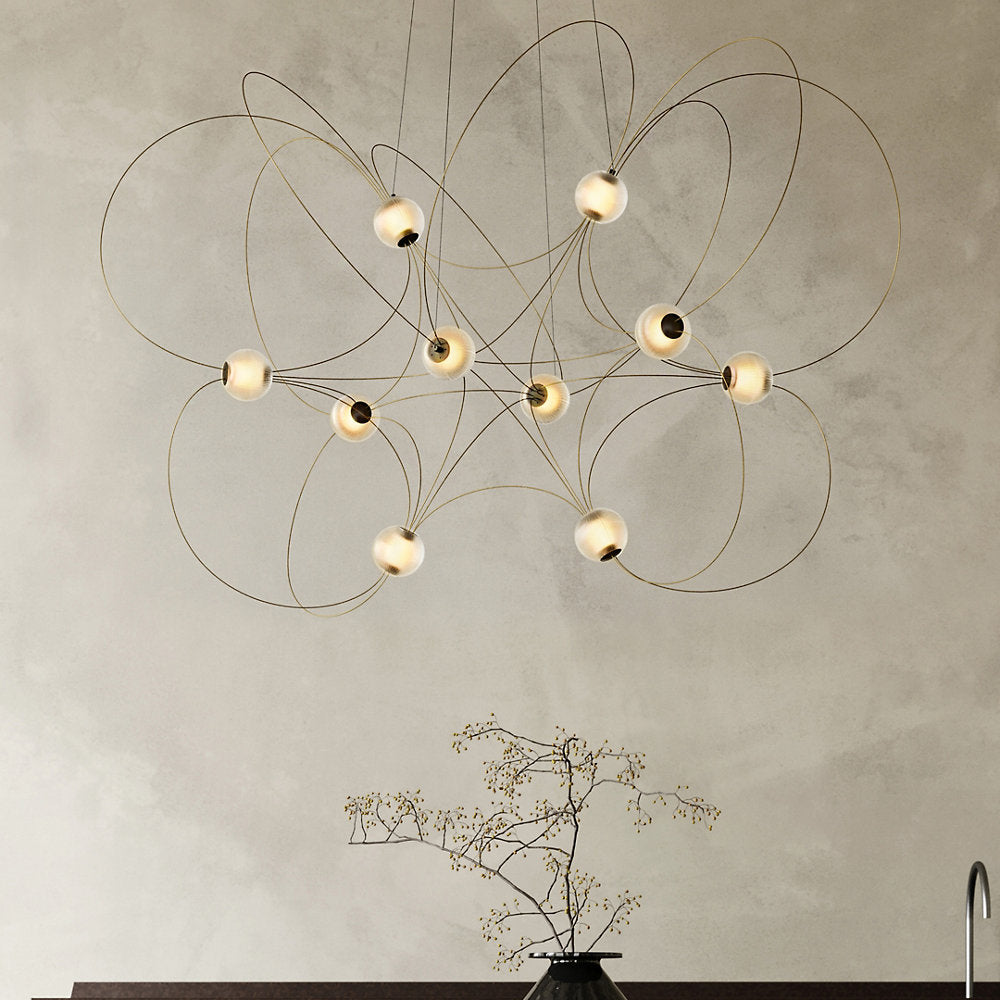 Munari 10 Light LED Chandelier