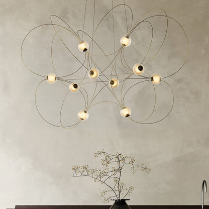 Munari 10 Light LED Chandelier