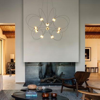 Munari 10 Light LED Chandelier