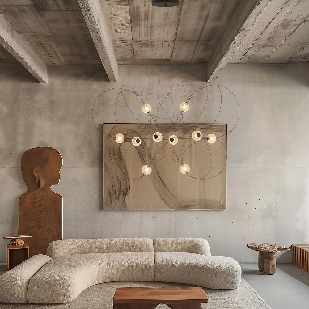 Munari 10 Light LED Chandelier