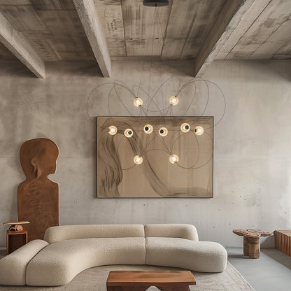 Munari 10 Light LED Chandelier