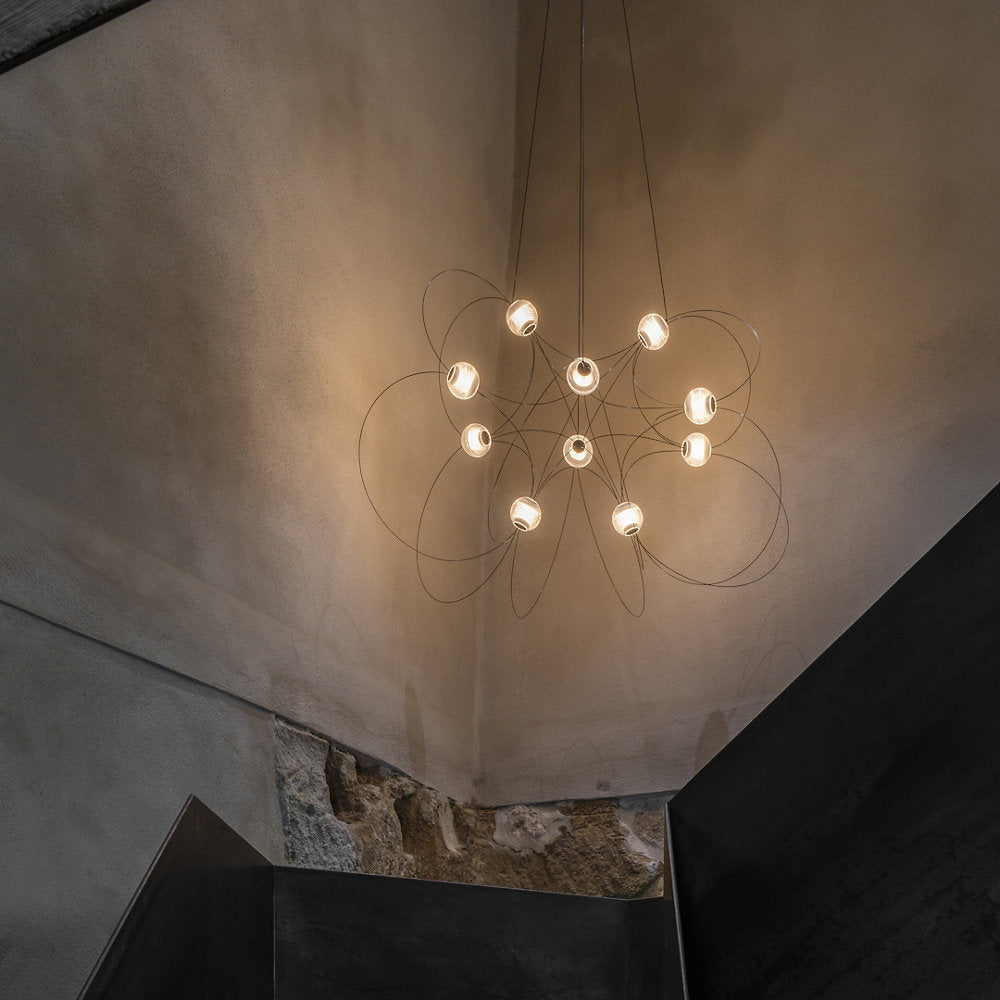 Munari 10 Light LED Chandelier