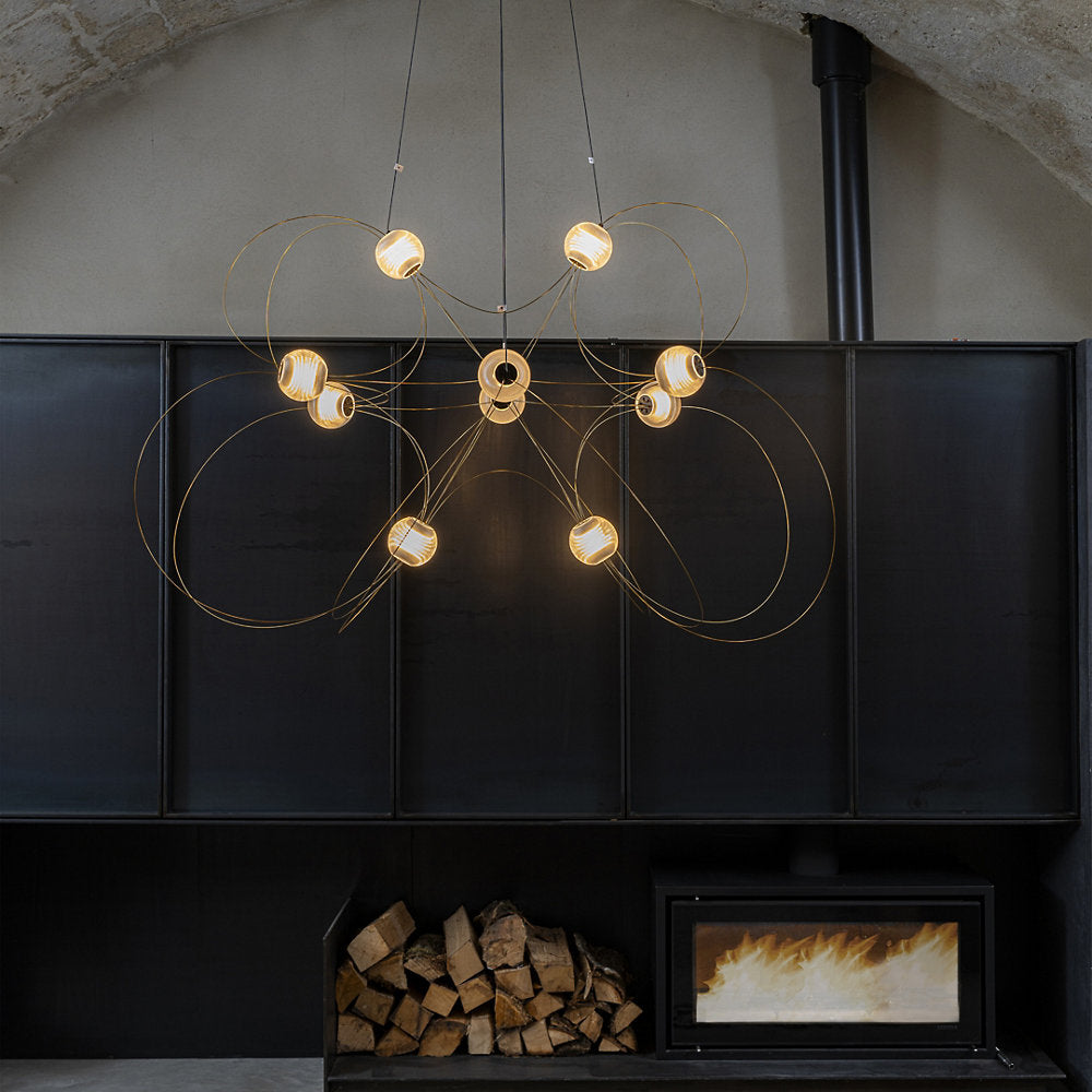 Munari 10 Light LED Chandelier