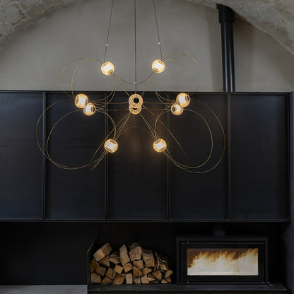 Munari 10 Light LED Chandelier