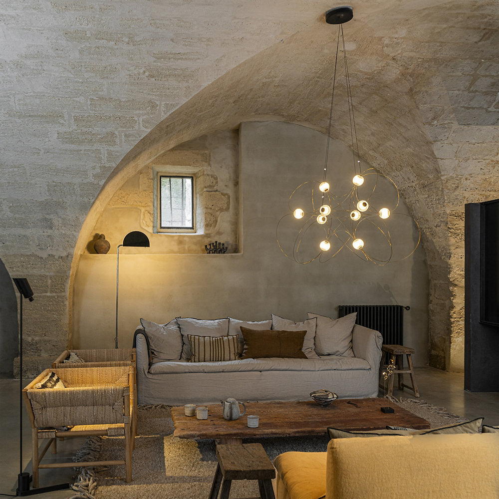 Munari 10 Light LED Chandelier