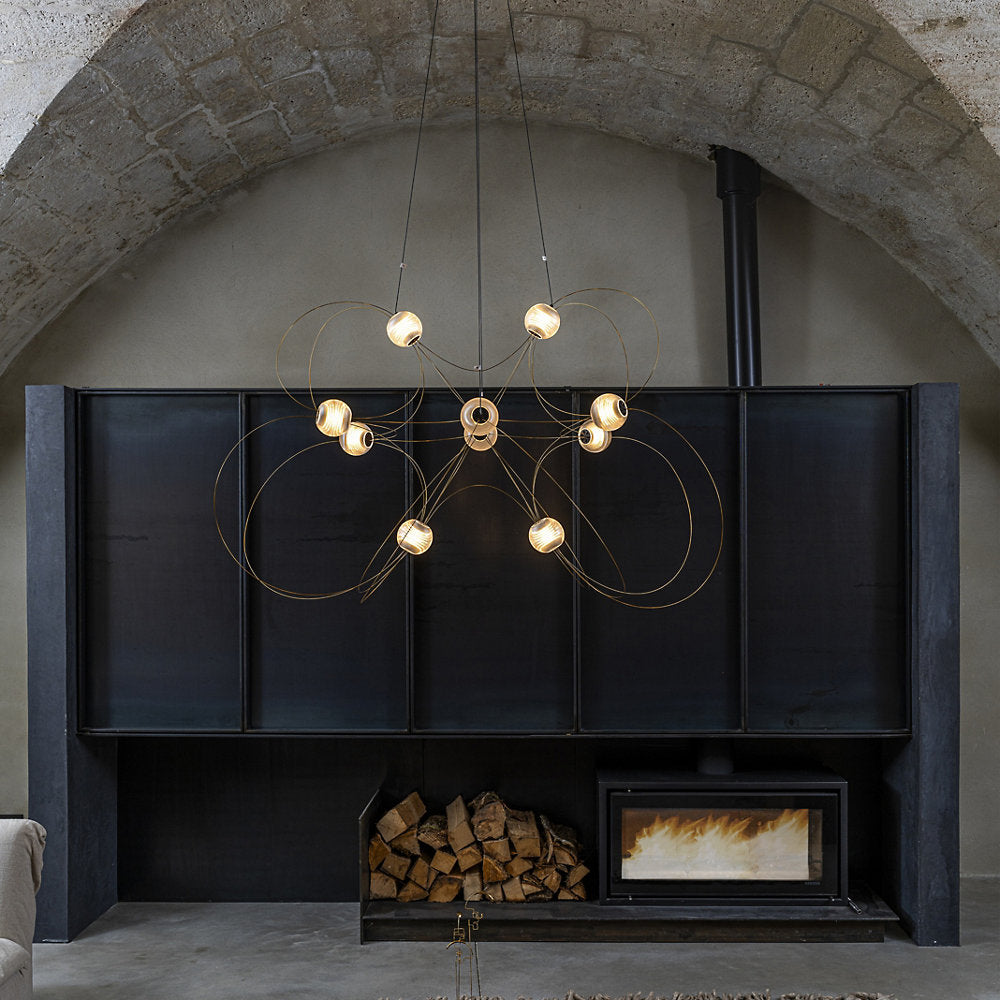Munari 10 Light LED Chandelier